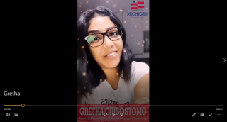 - Gretha Crisóstomo, Usuaria Michigan English Center