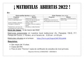 cursos paisajismo arequipa CETPRO JUAN MANUEL POLAR