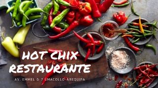 restaurantes de comida mexicana a domicilio en arequipa Hot Chix Restaurante
